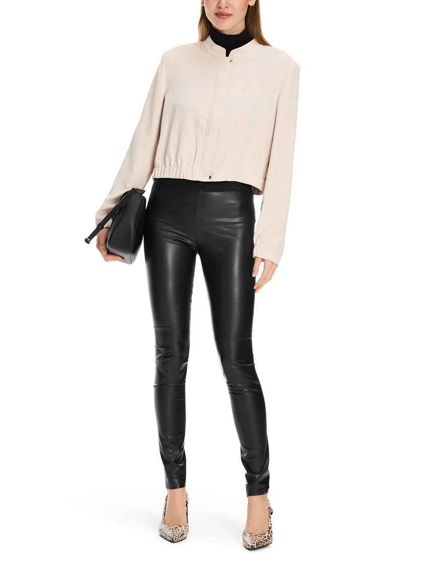 Leggings - Lederimitat