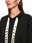 Sweatshirt - Perlenapplikation