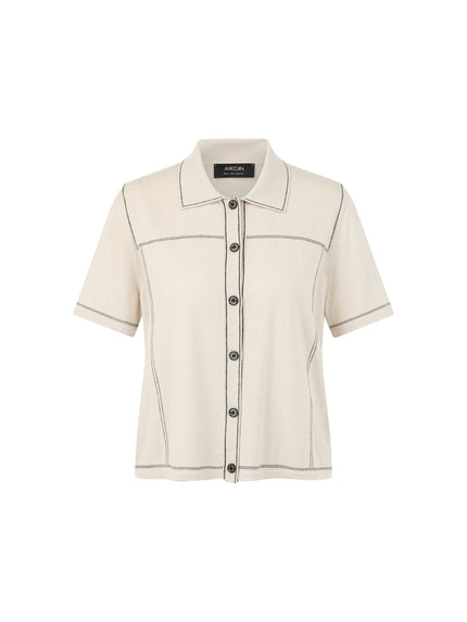 Poloshirt - Wollmix