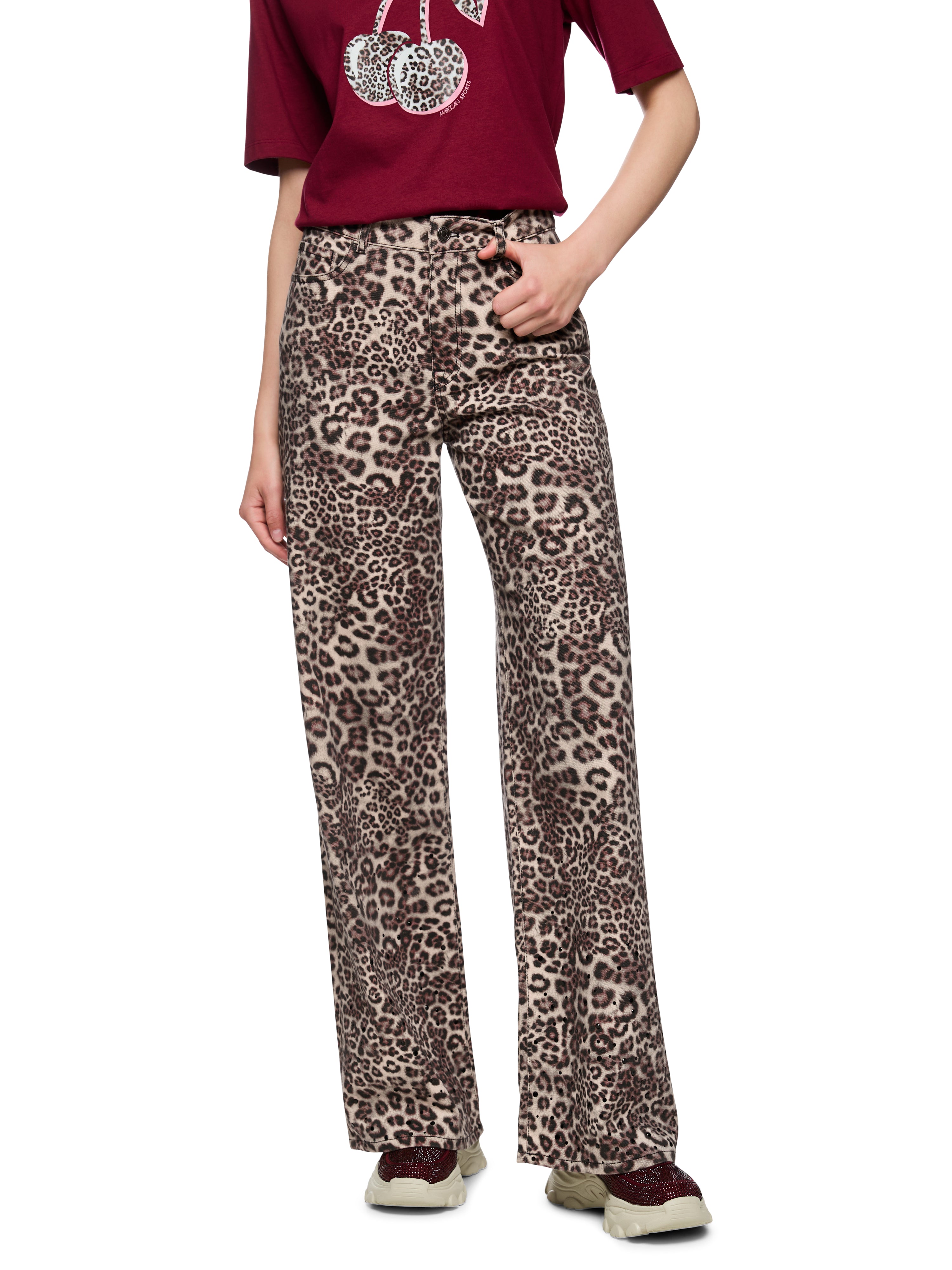 Jeans - WARRI - Leo Print