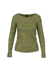 Langarmshirt - Leo-Print