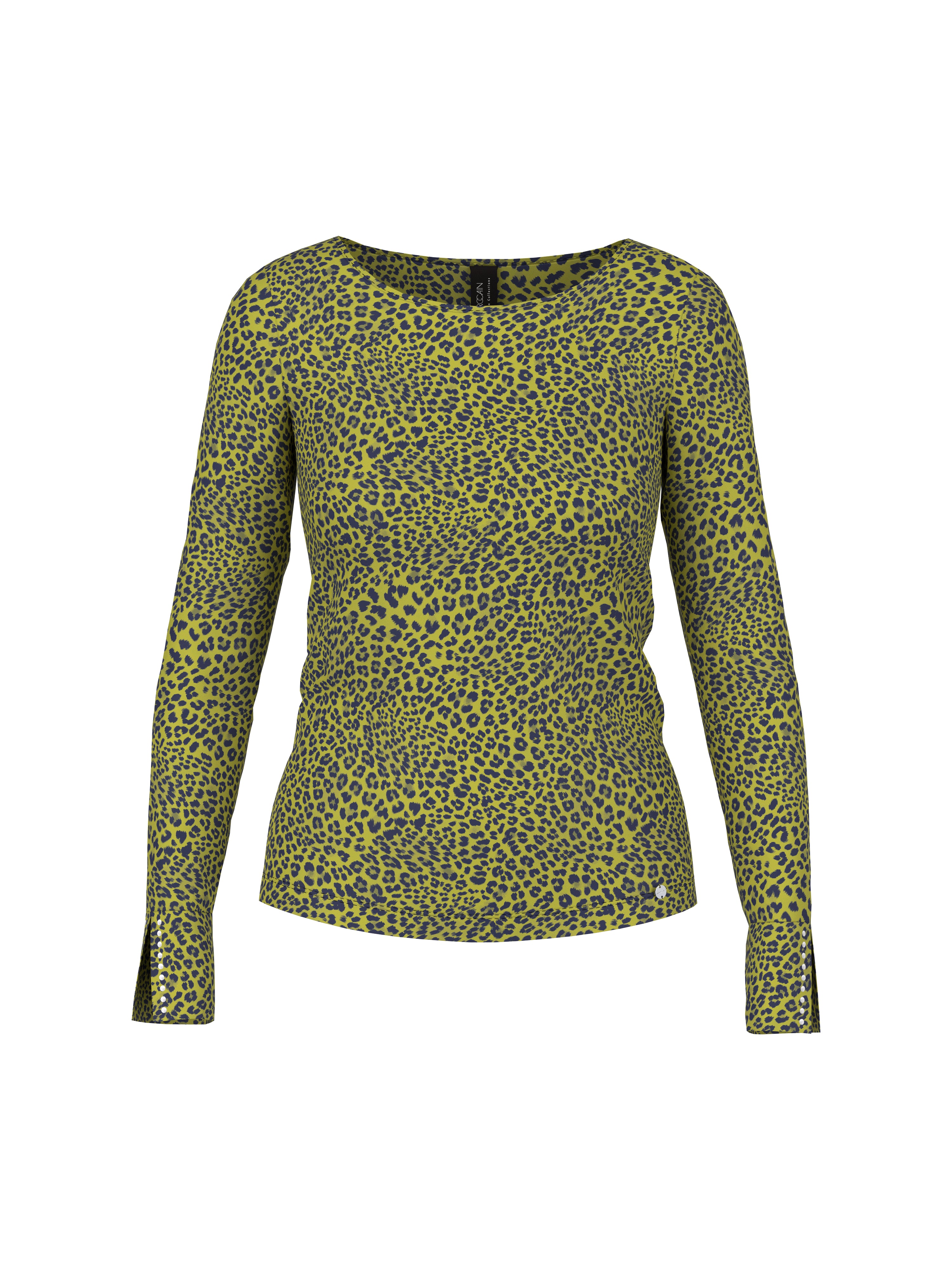 Langarmshirt - Leo-Print