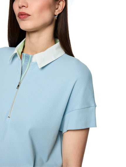Poloshirt - Rippstrick