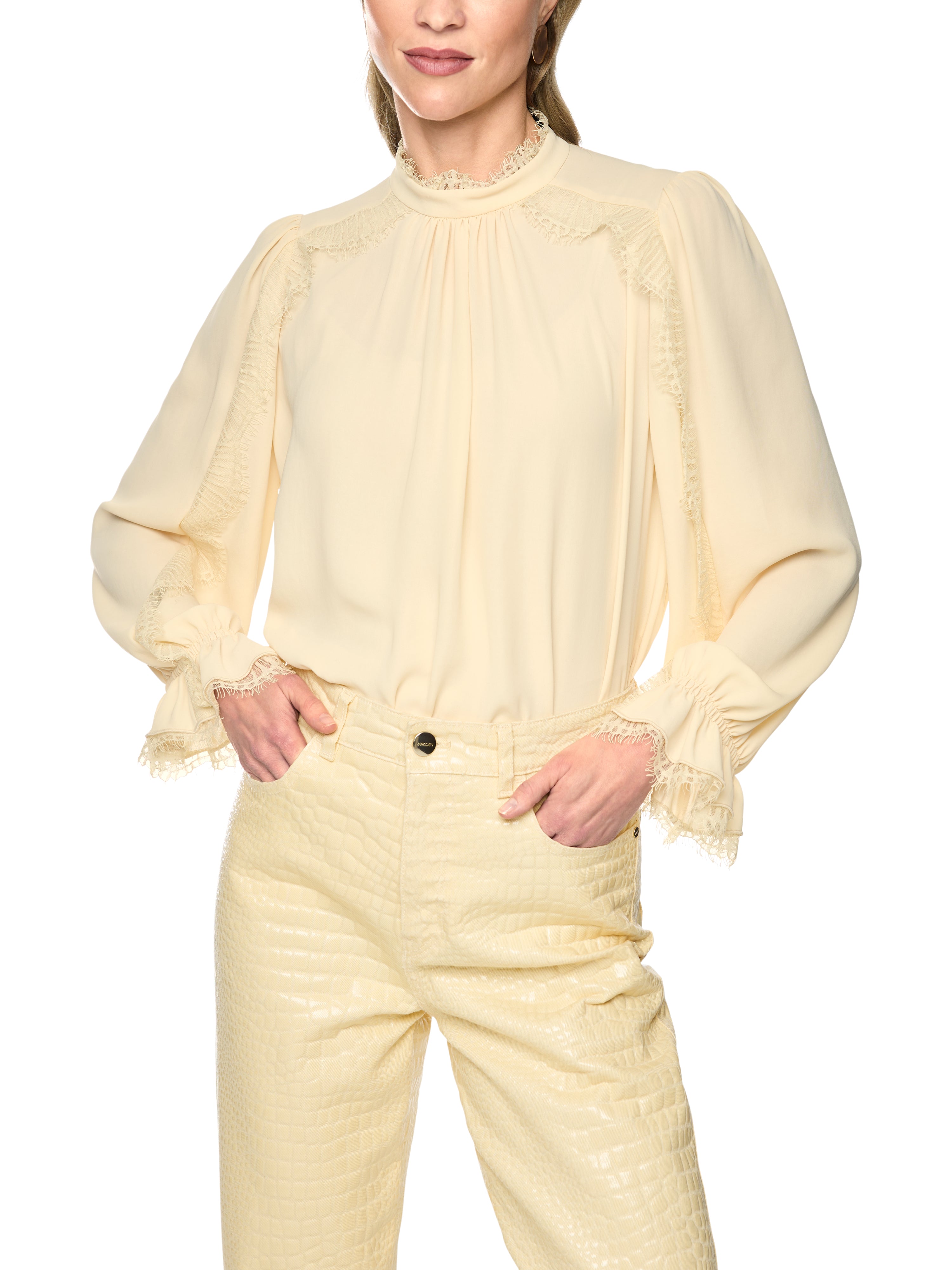 Bluse - Spitze