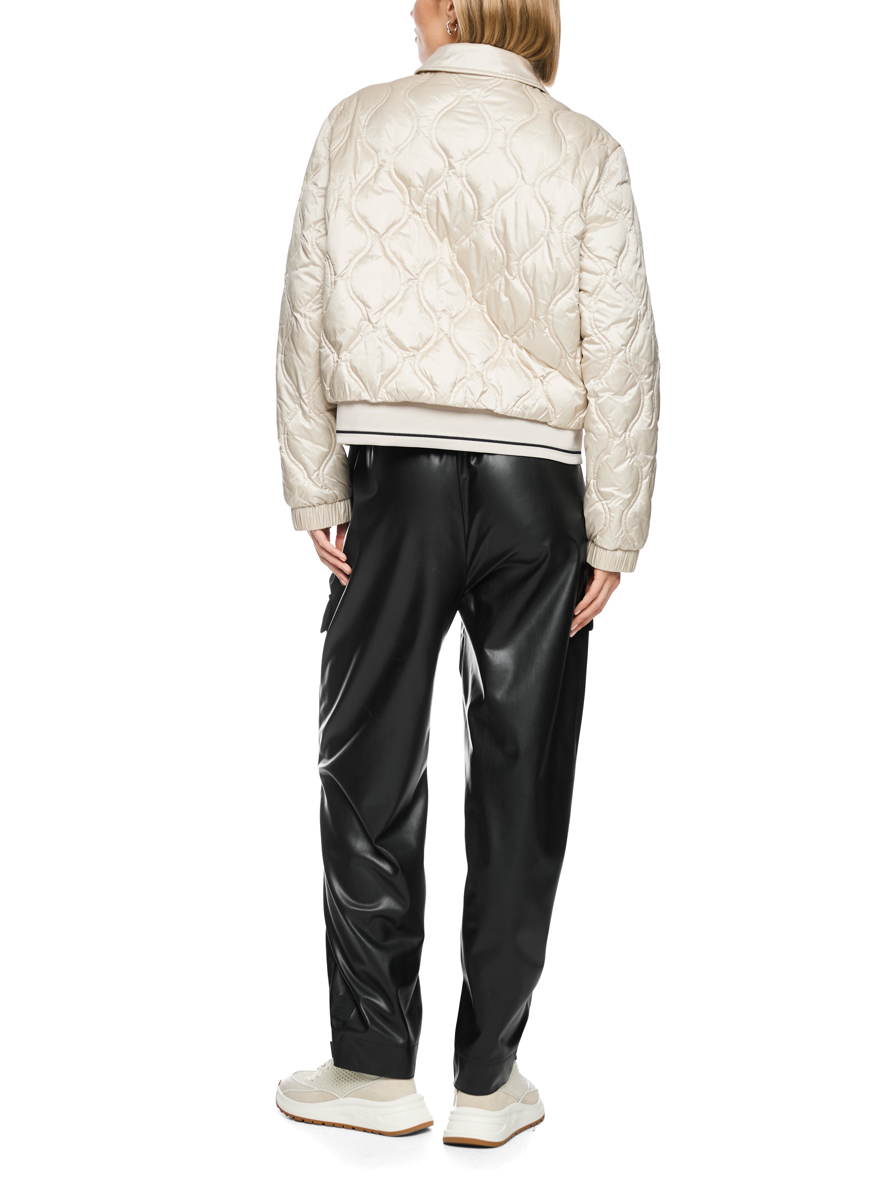 Steppjacke - Kontrastdetails
