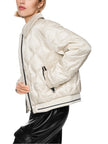 Steppjacke - Kontrastdetails