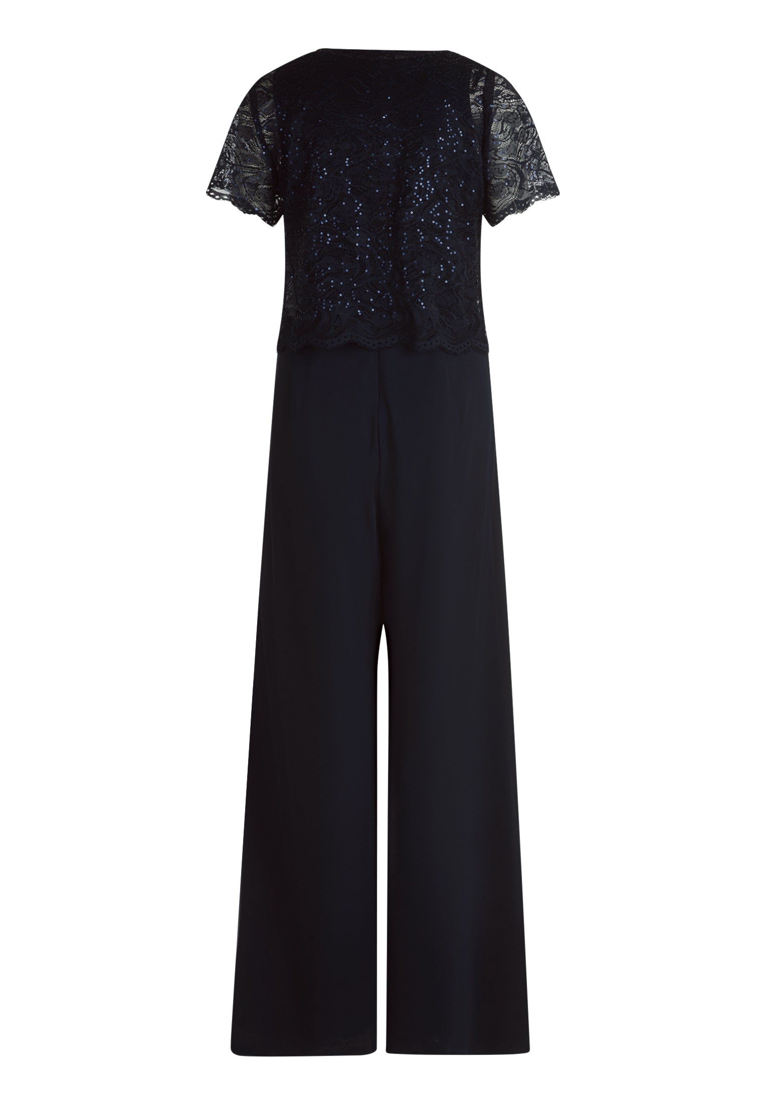 Jumpsuit - Materialmix