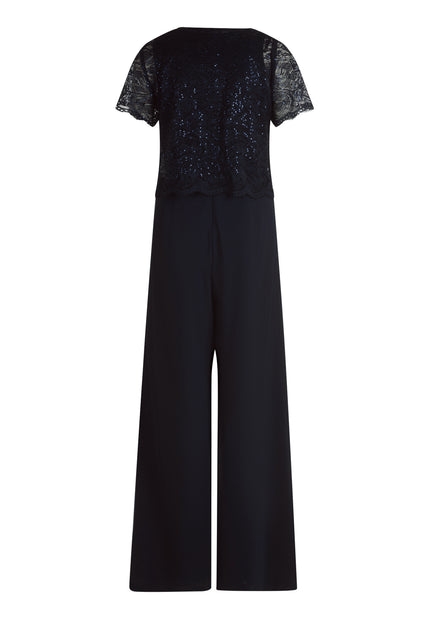 Jumpsuit - Materialmix
