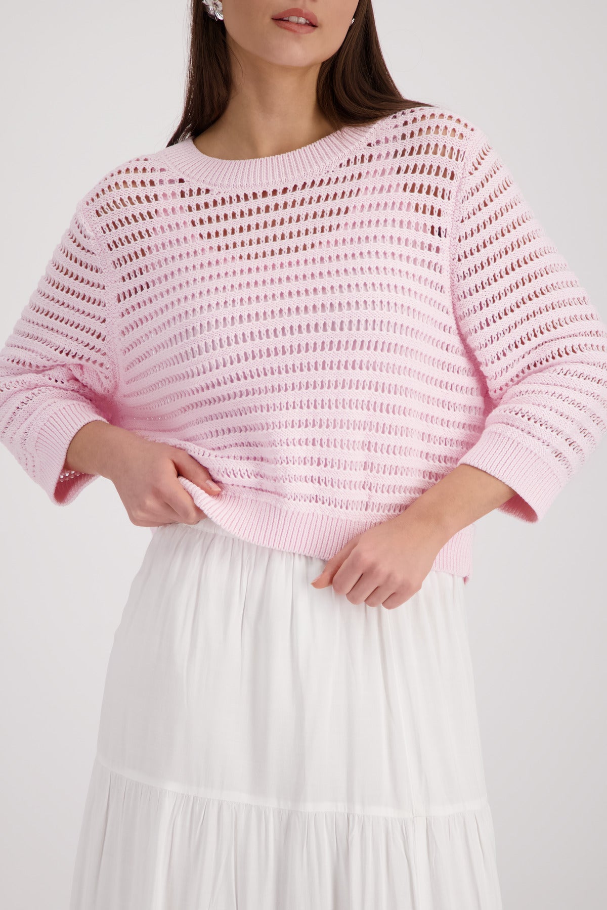 Ajour-Strickpullover