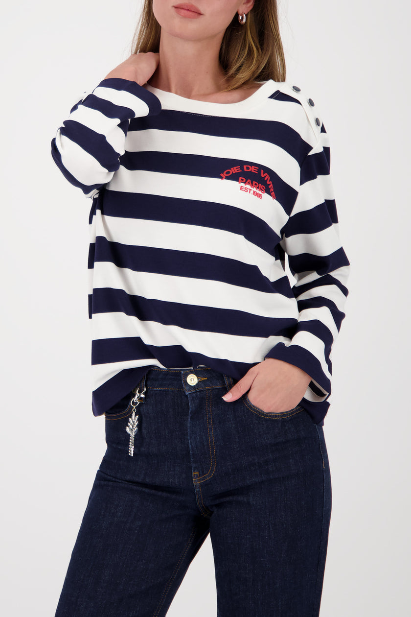 Sweatshirt - Streifen