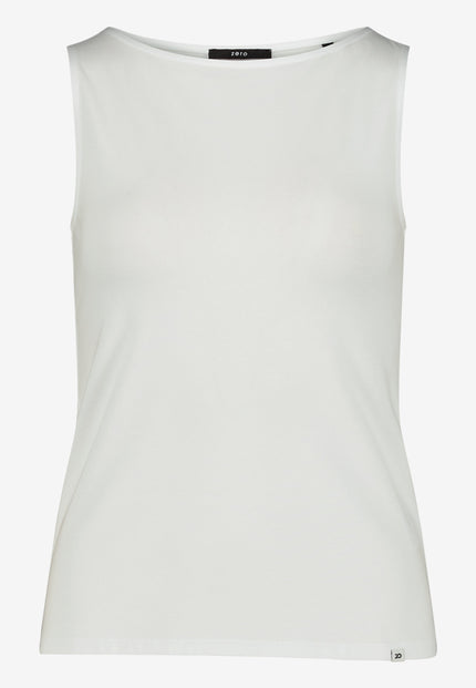 Top - Boatneck-Ausschnitt