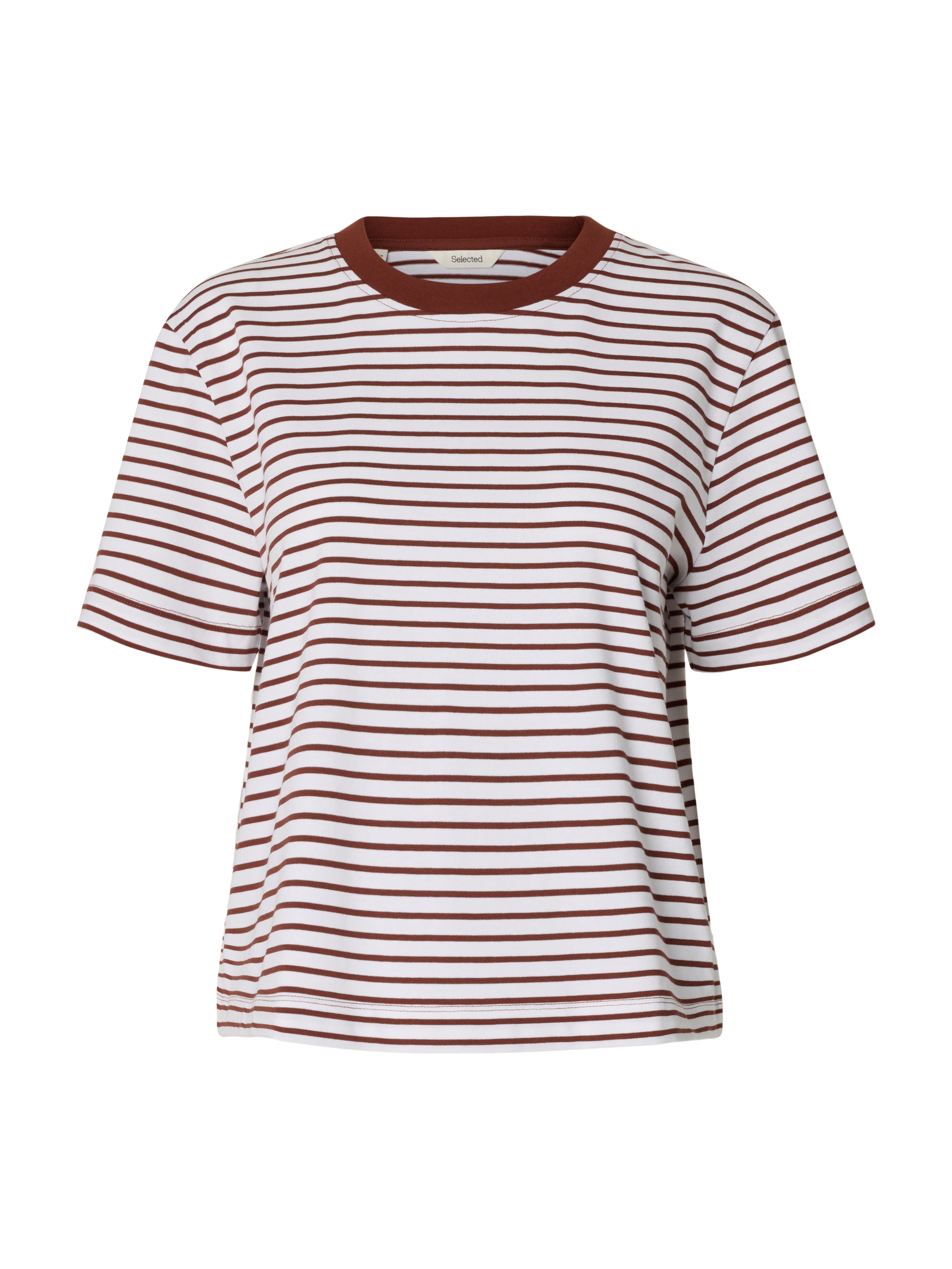 SLWESSENTIAL SS STRIPED BOXY TEE NOOS