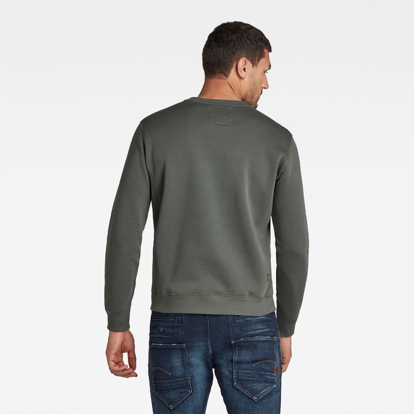 Sweatshirt - Premium core r sw l\s