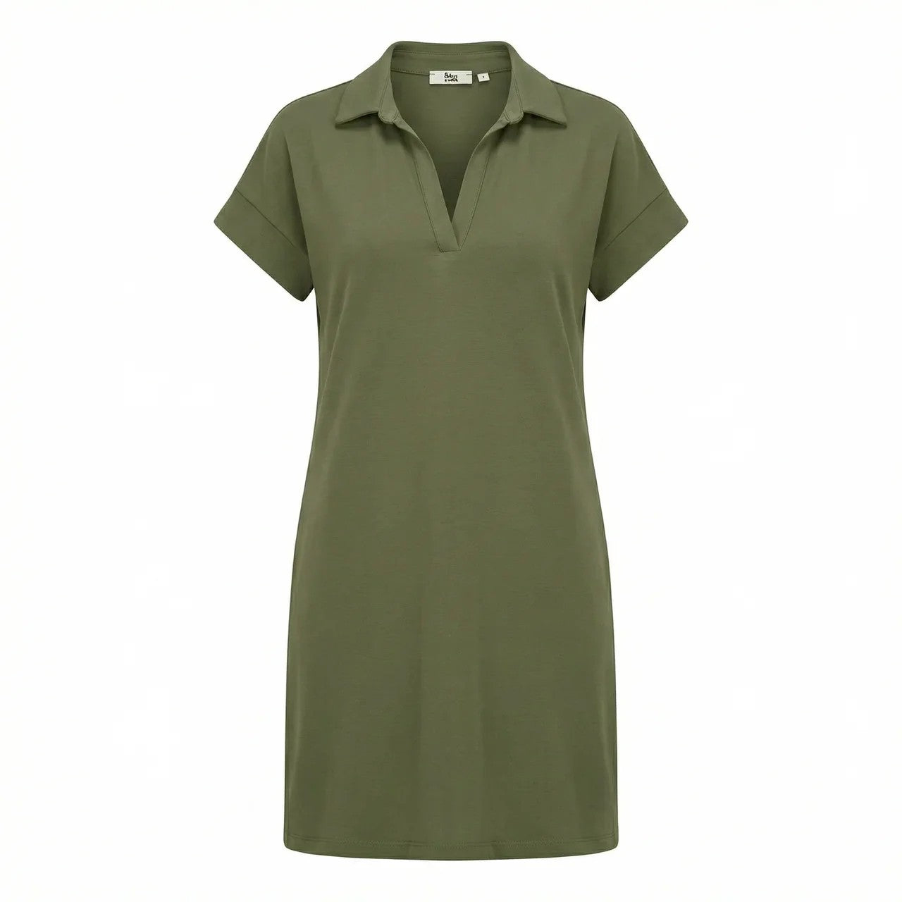 Kleid - Polokragen