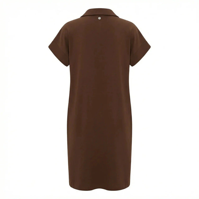Kleid - Polokragen