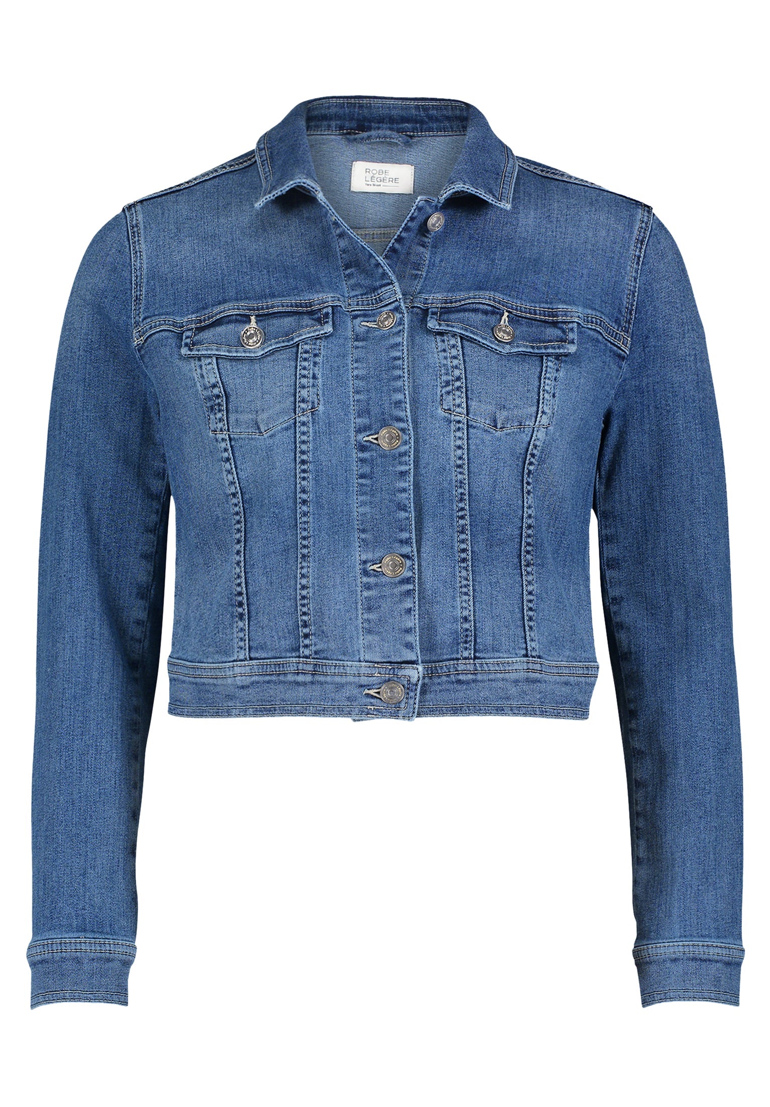Jeansjacke - verkürzt