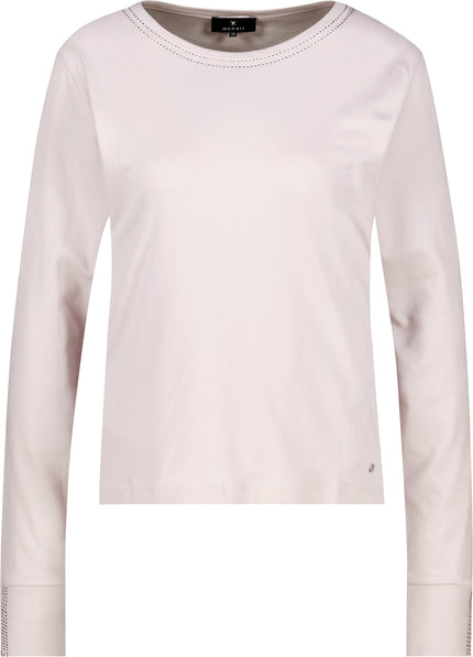 Langarmshirt - Strassbesatz