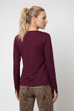 Langarmshirt - Strassbesatz