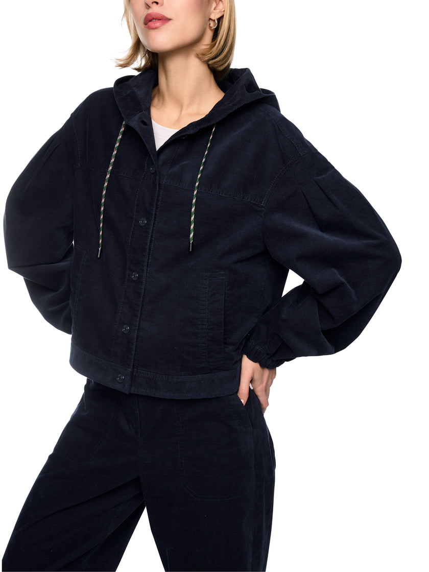 Cordjacke - Kapuze