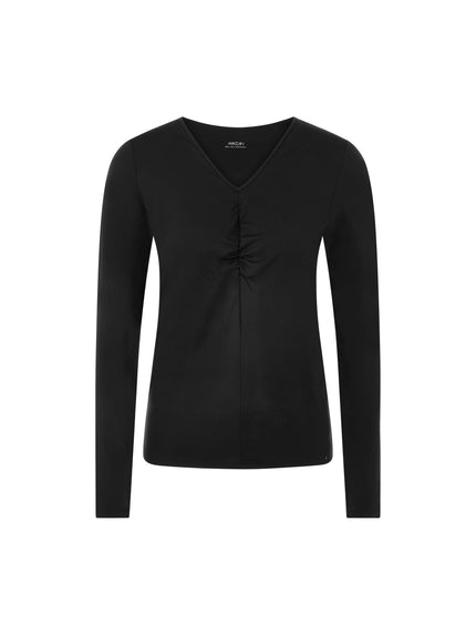 Longsleeve - V-Ausschnitt