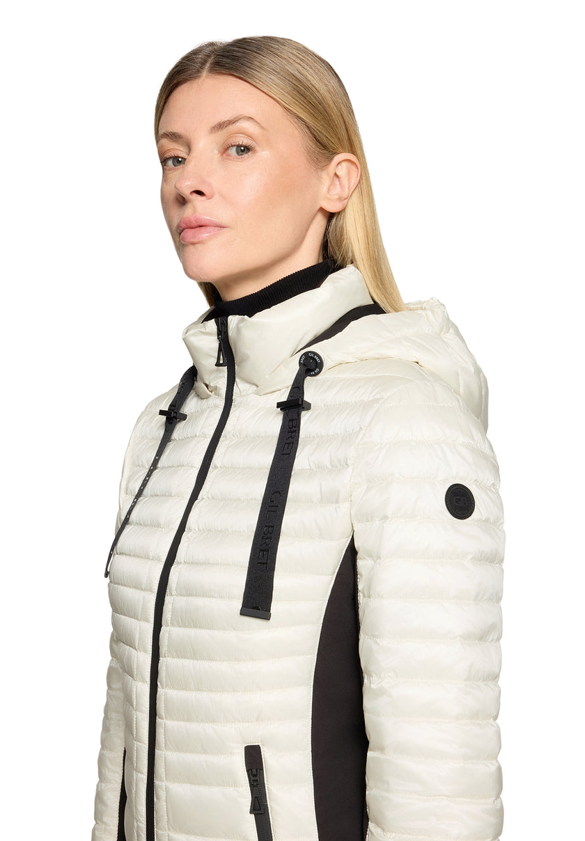 Steppjacke - Kapuze