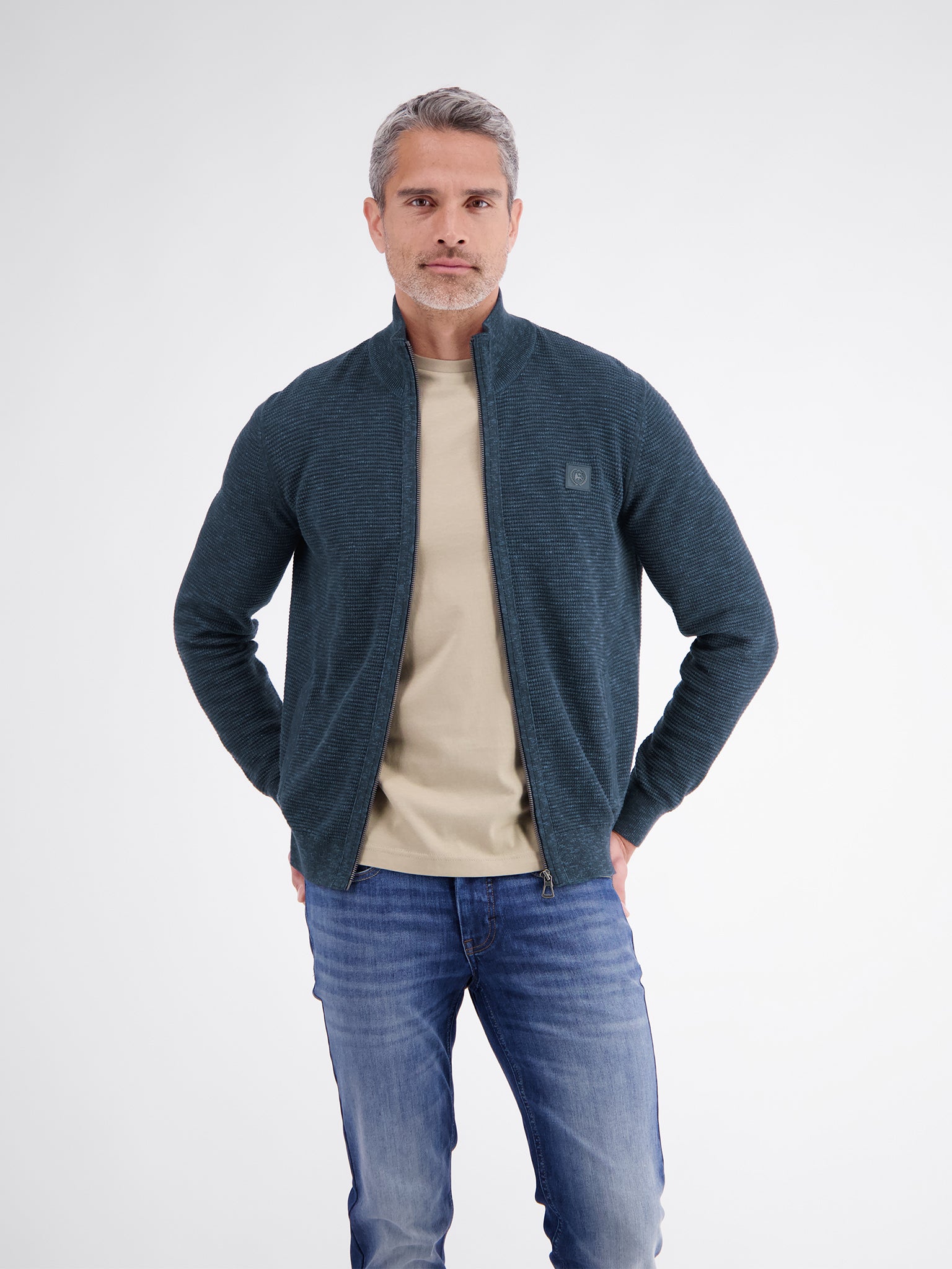 Strickjacke - Zipper