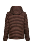 Steppjacke - Strick-Einsatz