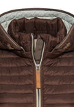 Steppjacke - Strick-Einsatz