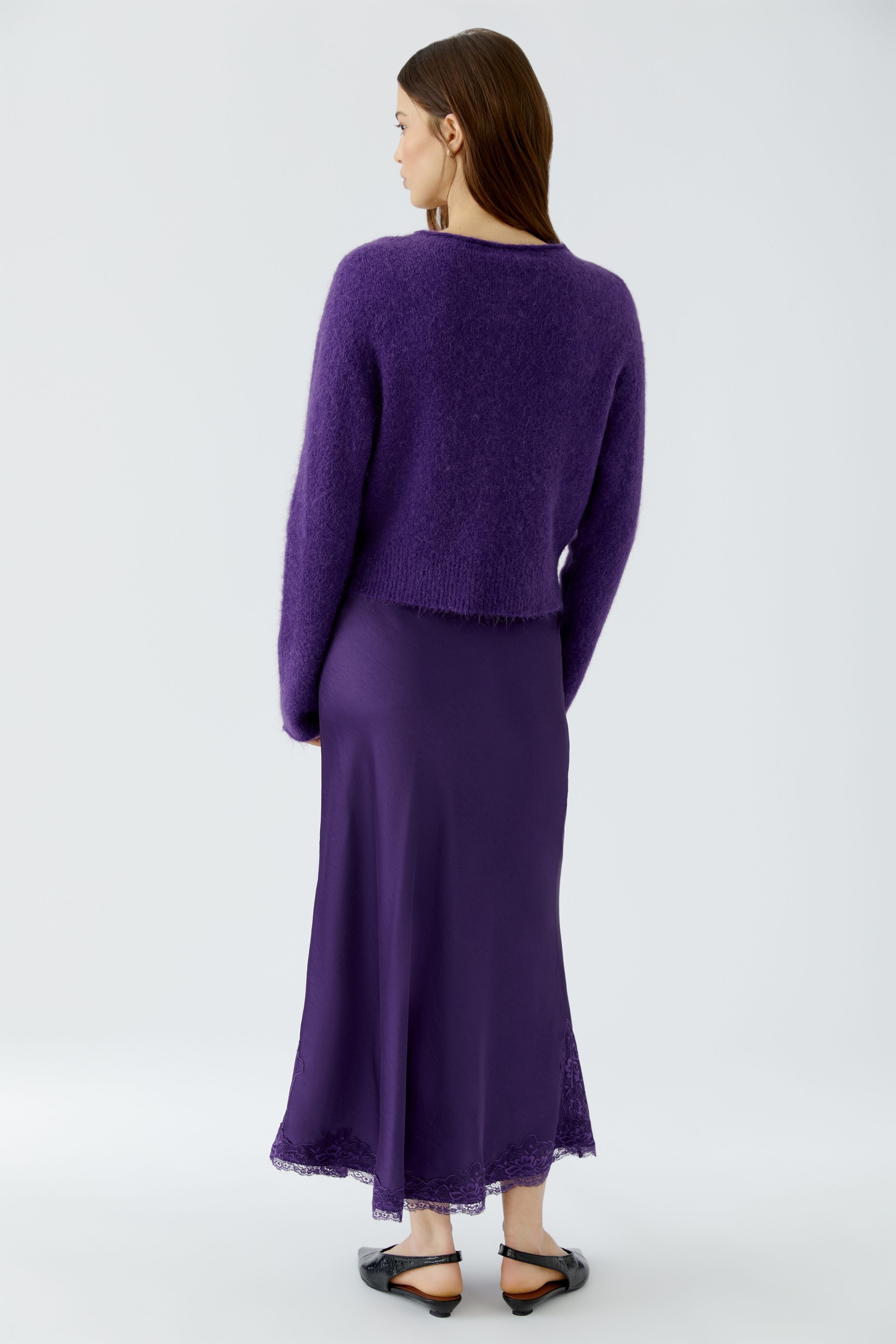 Strickjacke - Wollmix