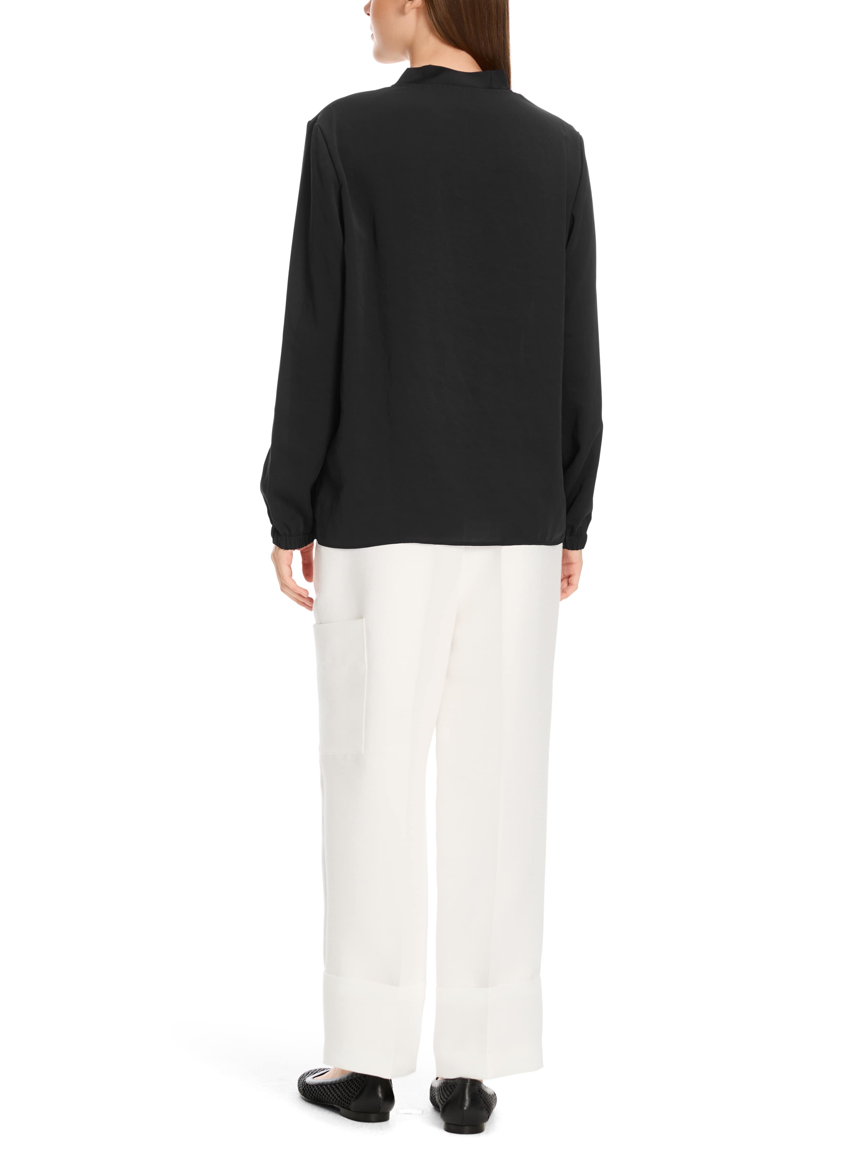 Bluse - Loose Fit - unifarben