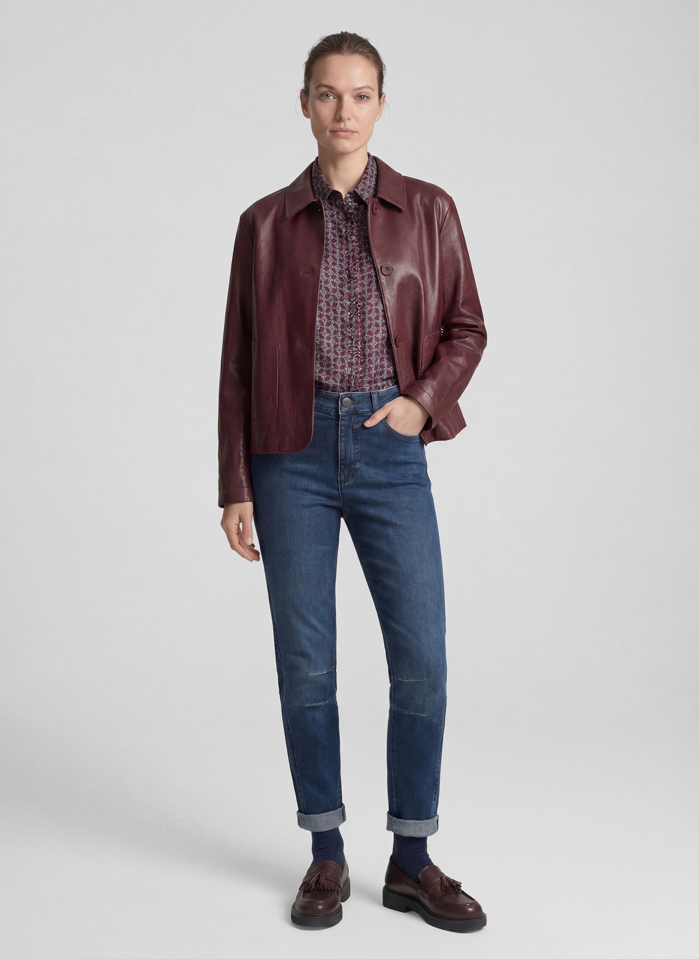Jacke - Lederimitat - Cafe Paris