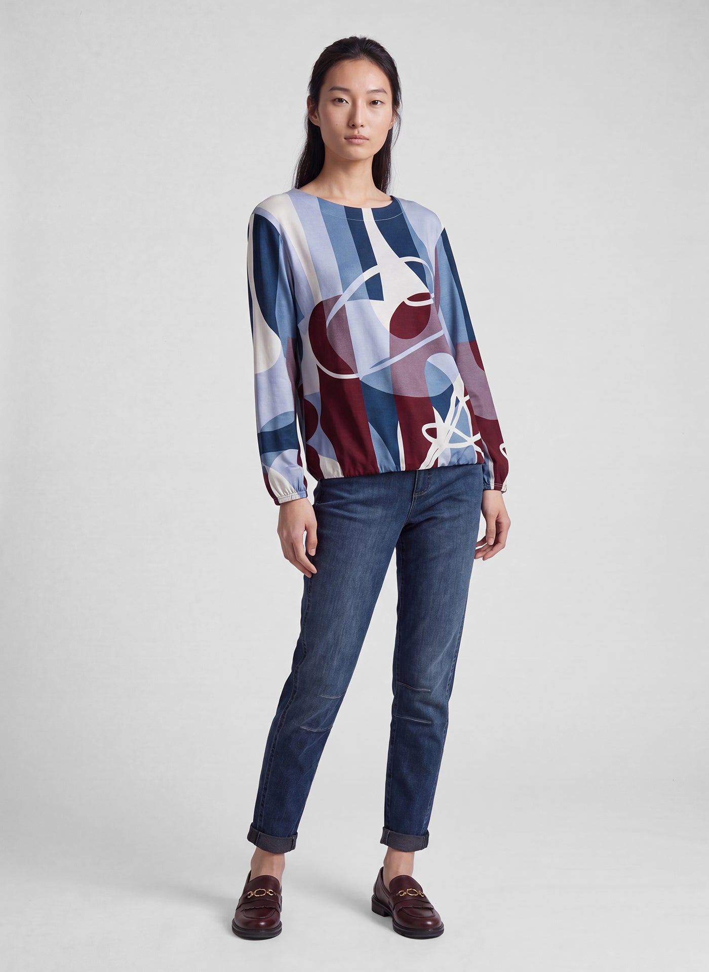Langarmshirt - Cafe Paris