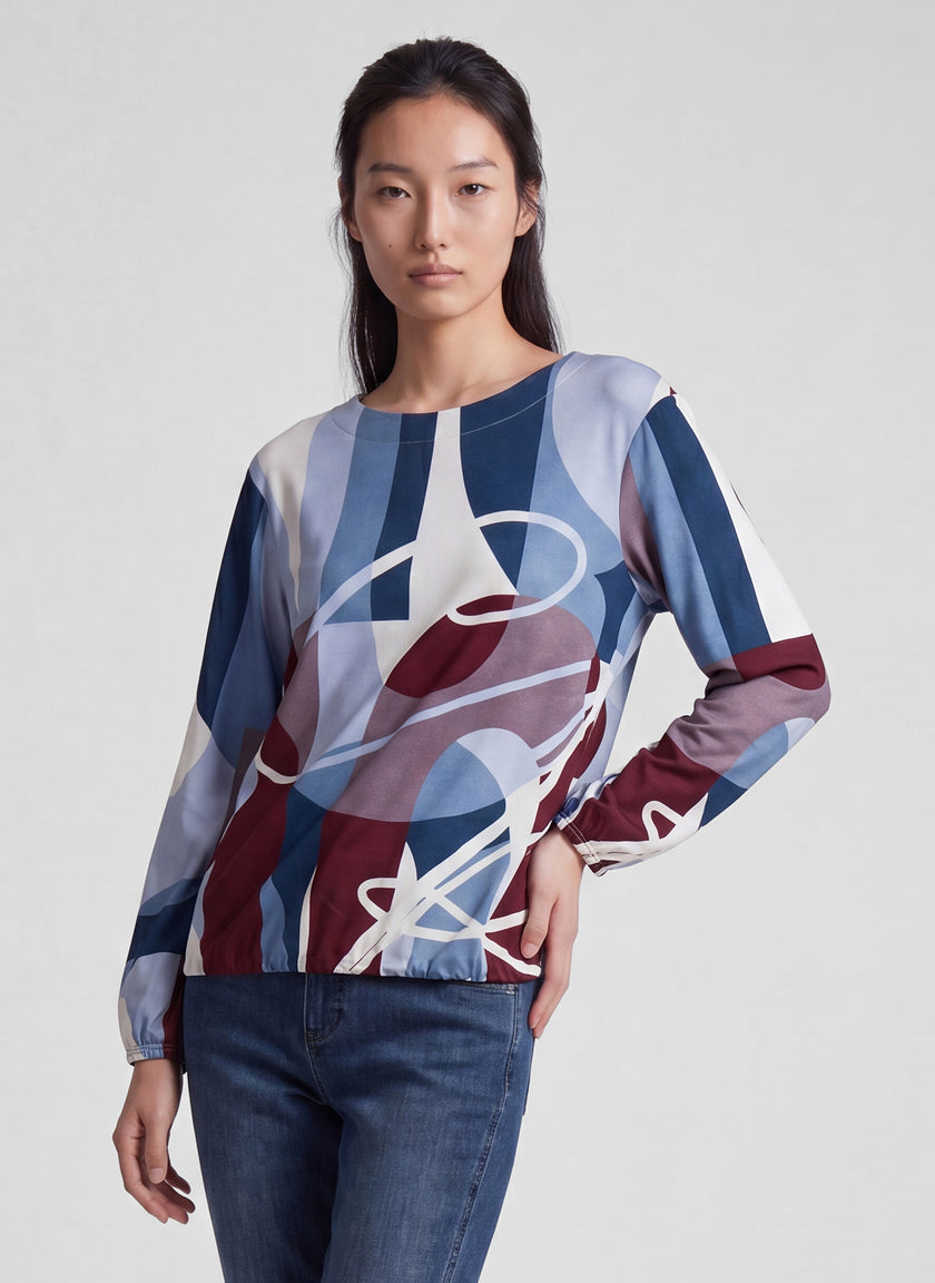 Langarmshirt - Cafe Paris
