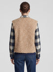 Weste - Fake Fur -Checks Please
