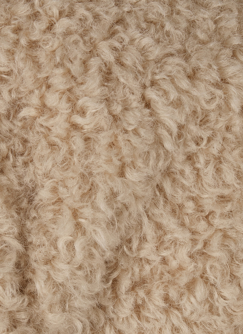 Weste - Fake Fur -Checks Please