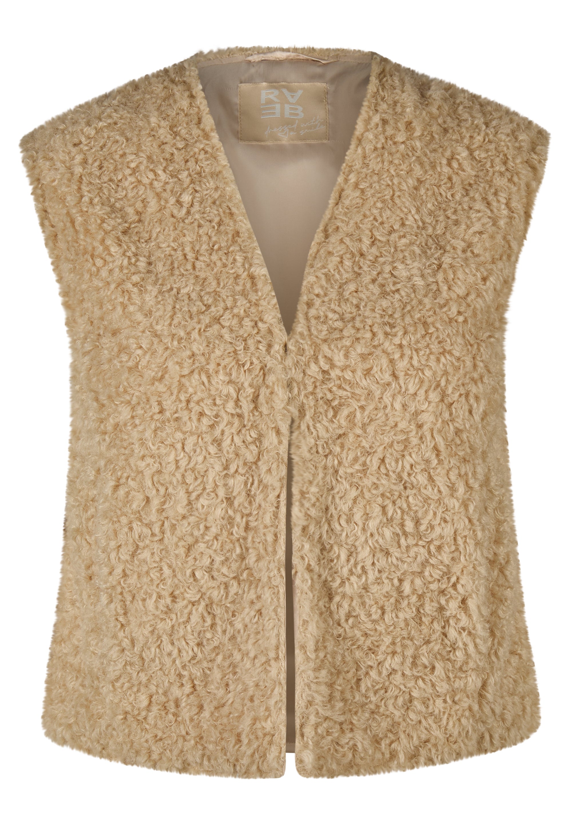 Weste - Fake Fur -Checks Please
