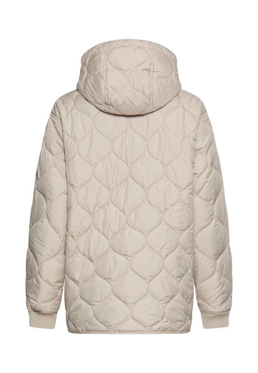 Steppjacke - Kapuze