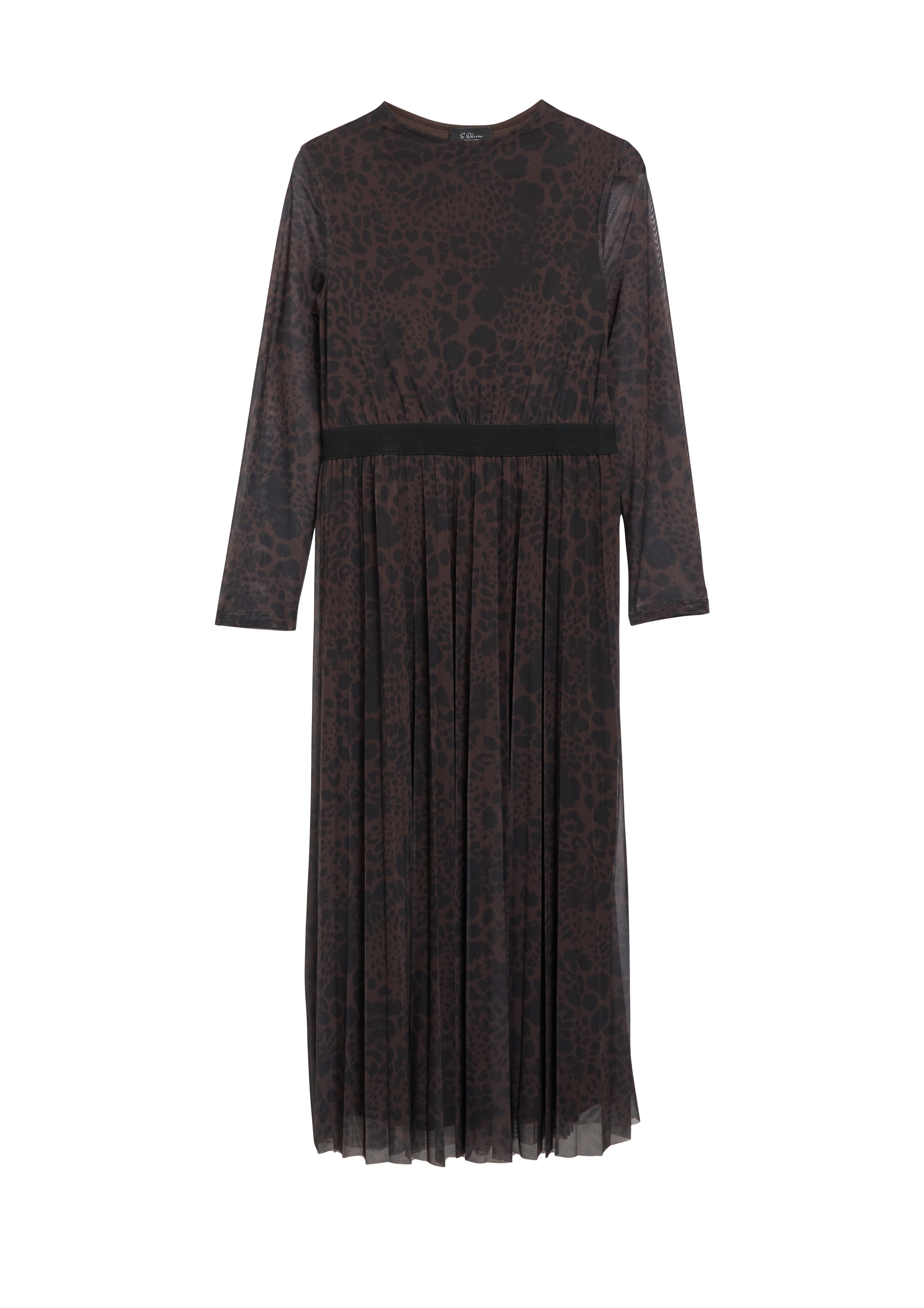 Meshkleid - Leo-Print