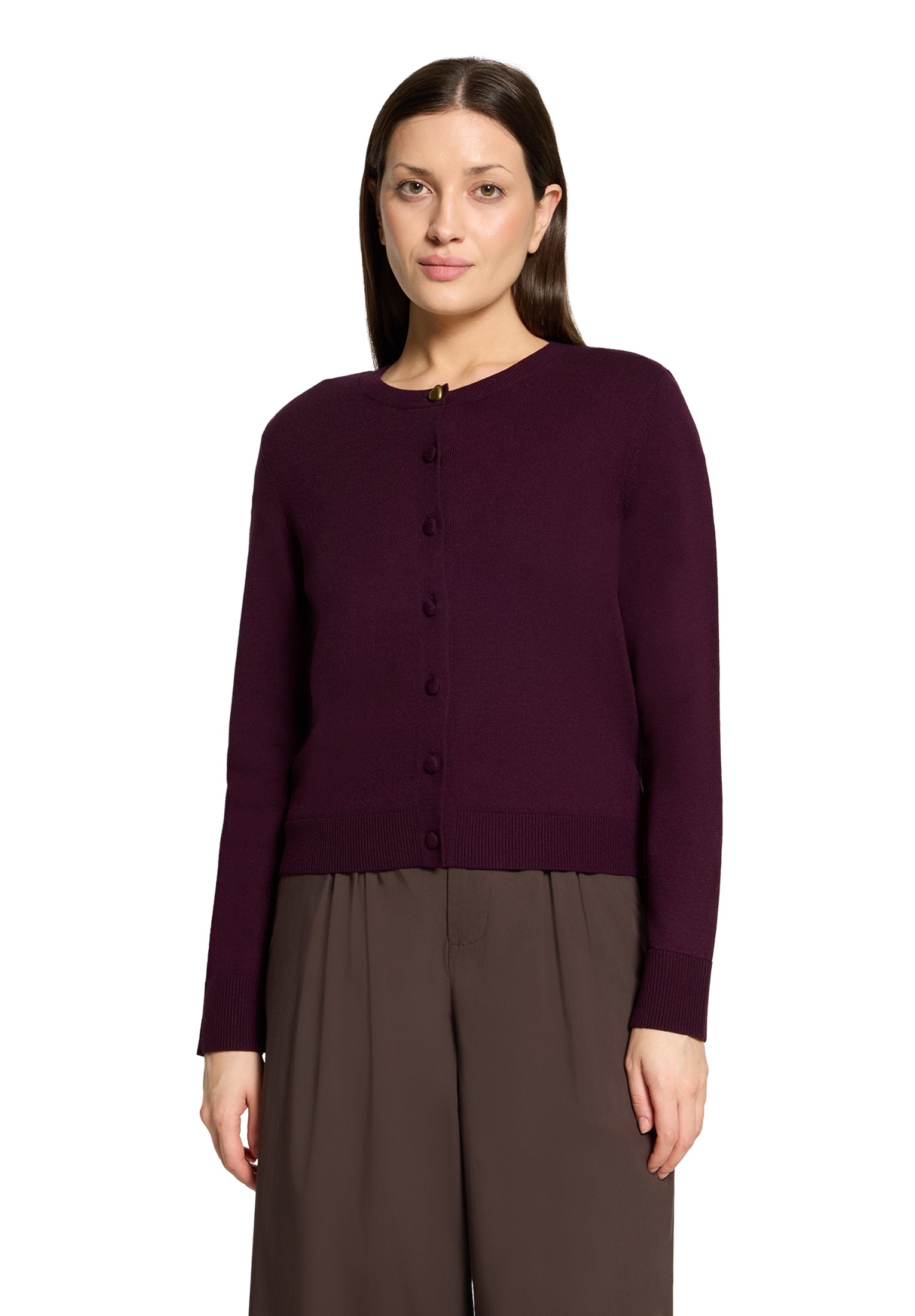 Feinstrickjacke