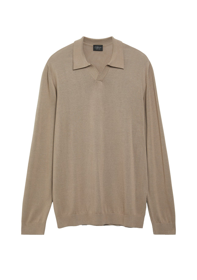 Strickpullover - Kragen