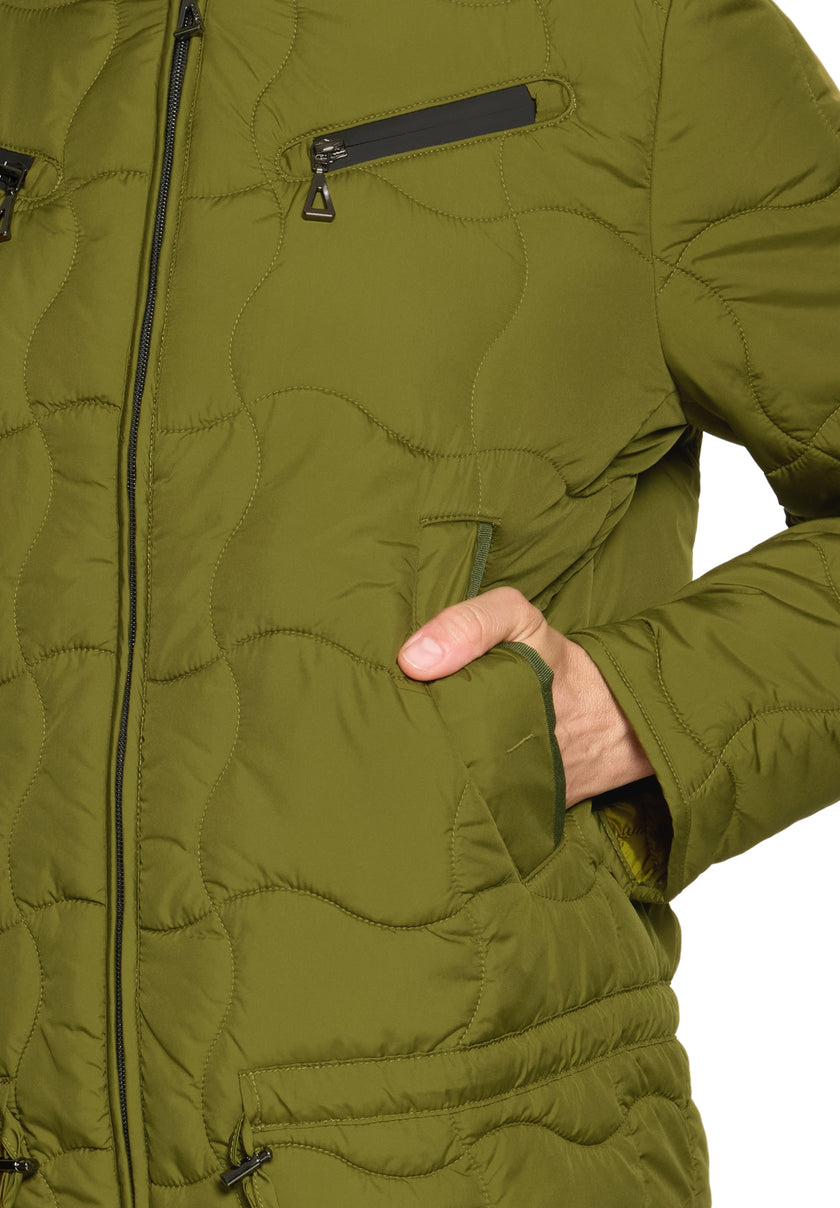 Steppjacke - Kapuze