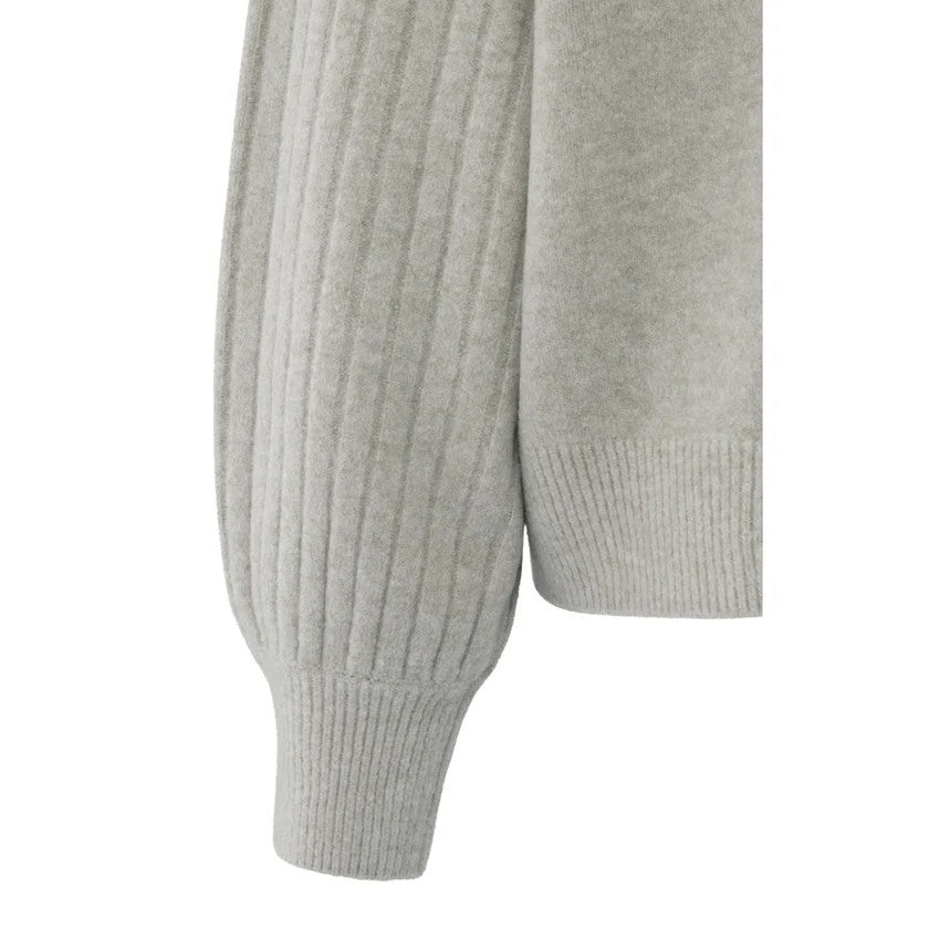 Pullover - gerippte Ärmel