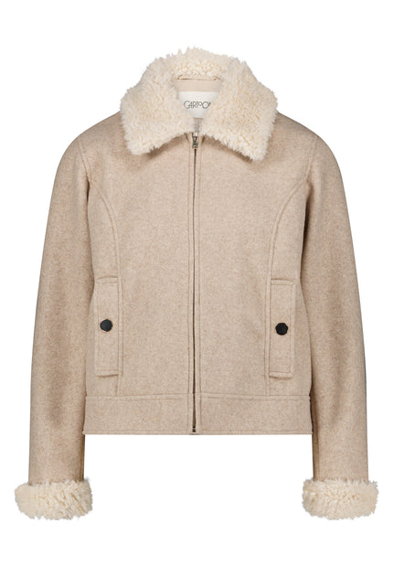 Jacke - Fake Fur Besatz