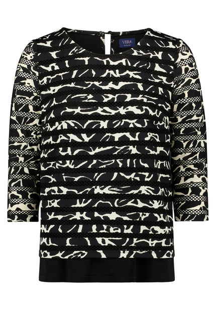 Blusenshirt - 3/4 Arm