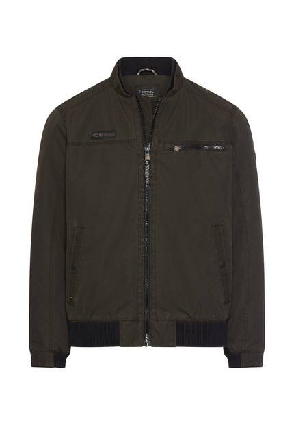 Leichte Bomberjacke - Strickbund
