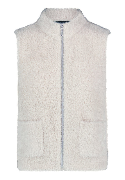 Strickweste - Flauschgarn