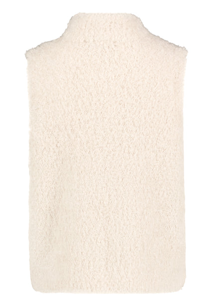 Strickweste - Flauschgarn