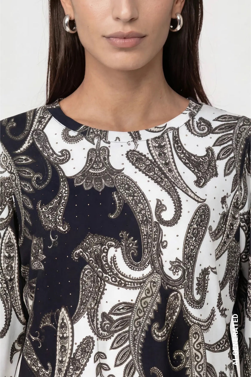 ONLINE EXKLUSIV - Sweatshirt - Paisleymuster