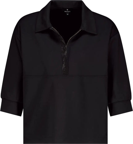 Langarmshirt - Polokragen