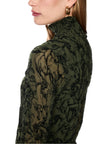 Shirt - Samt-Beflockung